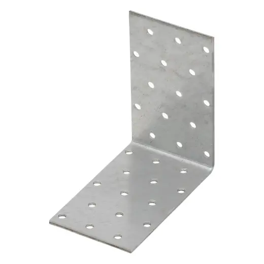 Angle bracket KM11 100x100x60x2mm, wide corner mounting