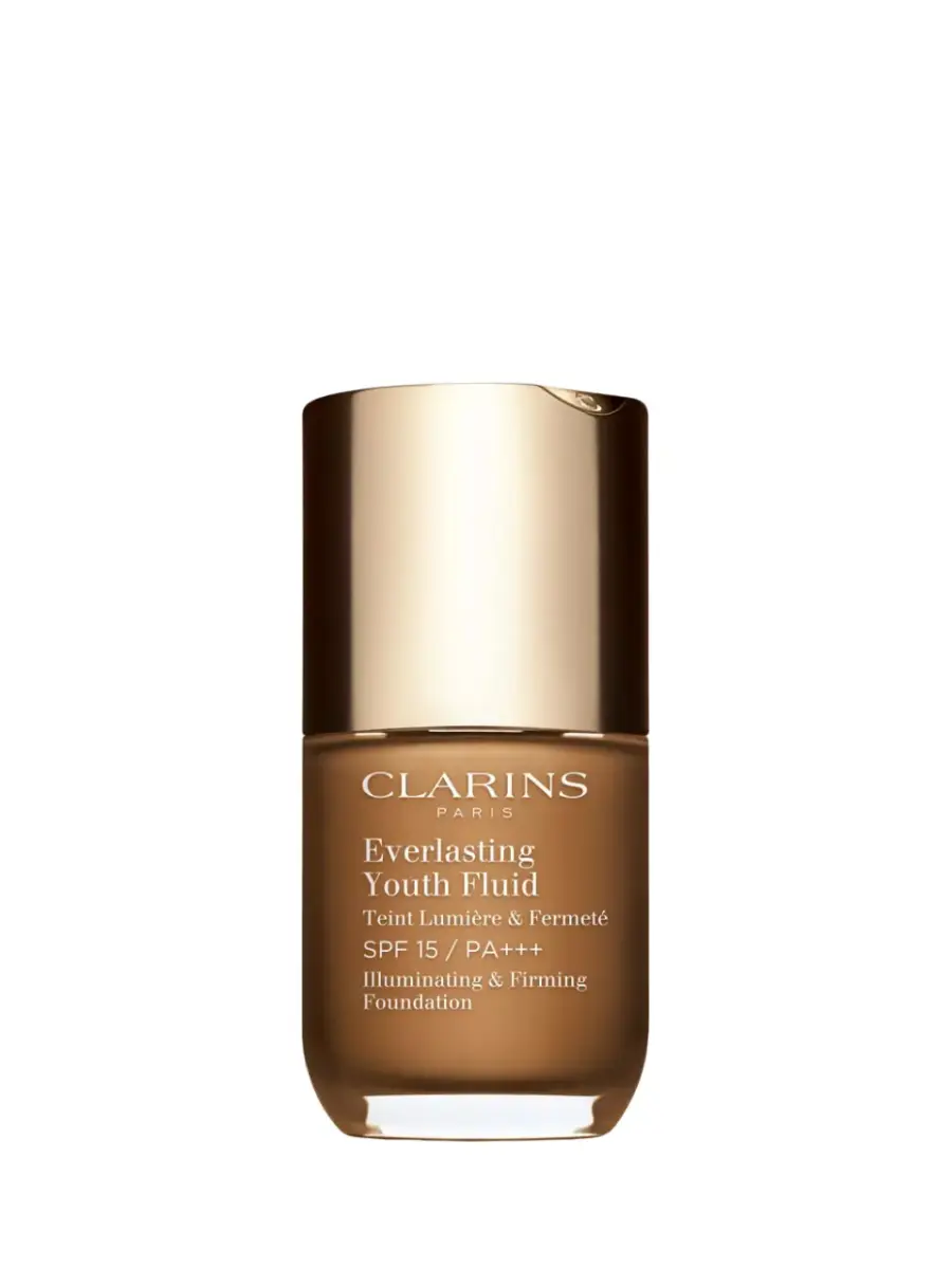 Clarins, Everlasting Youth, Radiant, Liquid Foundation, 118, Sienna, SPF 15, 30 ml
