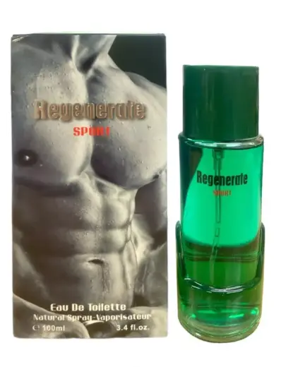 Fine Perfumery Regenerate Sport Green (EDT) Eau de Toilette for Men 100 ml