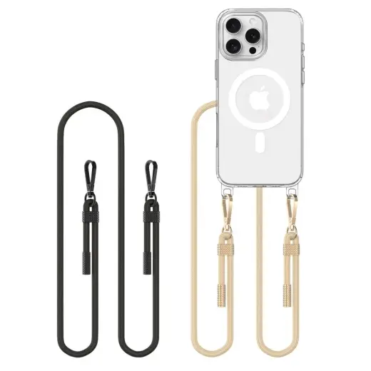 ЦЕПЬ TECH-PROTECT FLEXAIR MAGSAFE IPHONE 16 PRO MAX BLACK & TAUPE
