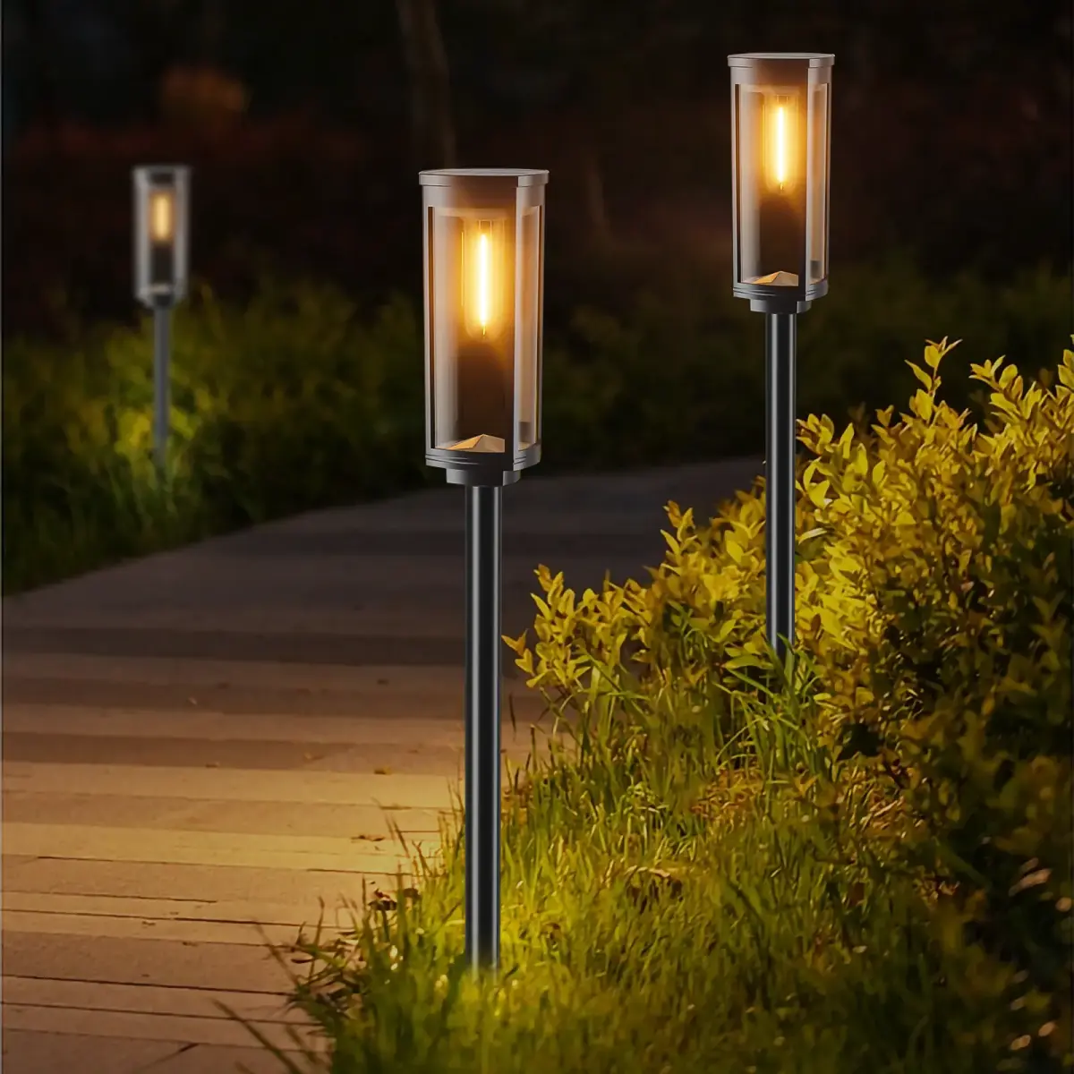 Forever Light Solar LED Lamp SUNARI FLS-97 CLASSIC Post 3000K 500mAh li-ion