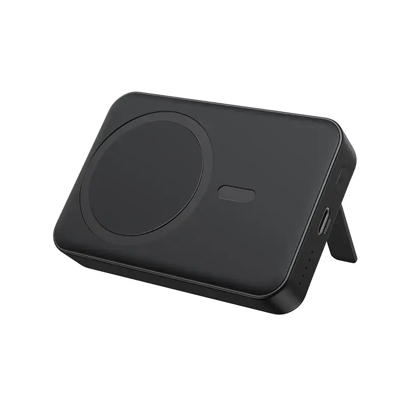 BWOO ārējais akumulators (powerbank) | 10 000 mAh | 20W | Wireless, MagSafe | melns
