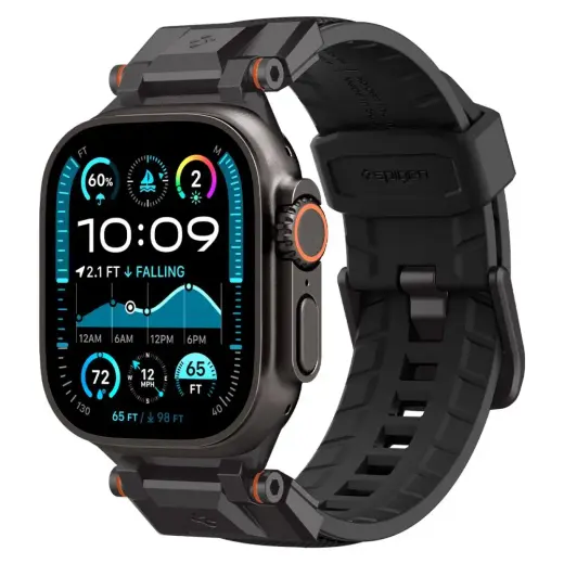 SPIGEN DURAPRO ARMOR APPLE WATCH 6 | 7 | 8 | 9 | 10 | SE | ULTRA 1 | 2 (44 | 45 | 46 | 49 MM) BLACK EDITION