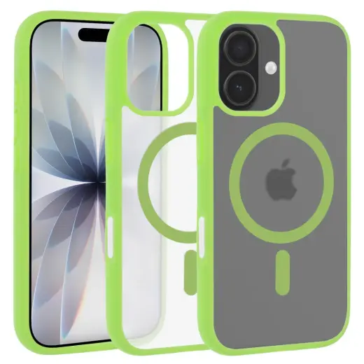 Liavec Soft telefono dėklas iPhone 17 žalias