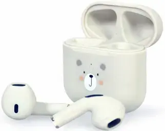 Austiņas Gembird Teddy White