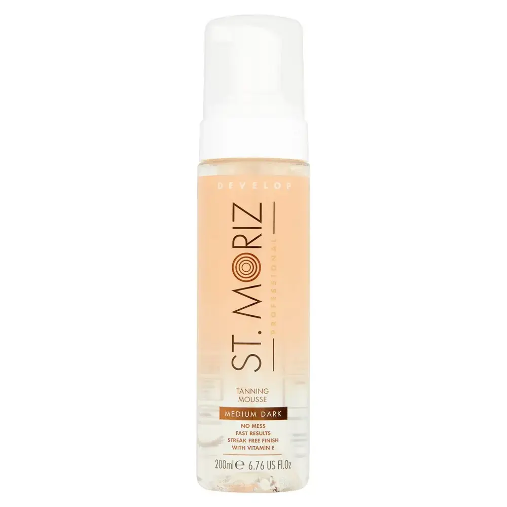 St. Moriz Professional Medium Dark Clear Mousse - 6.76 Fl Oz