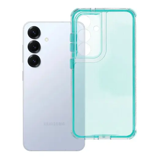Matrix Clear phone case for Samsung Galaxy S25 (S931) green