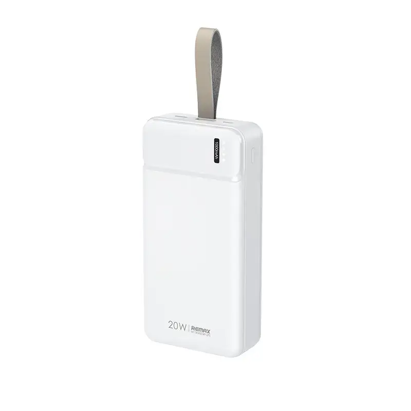 REMAX Power Bank 30000mAh RPP-289 Pure - USB + Type C - PD 20W QC 18W white