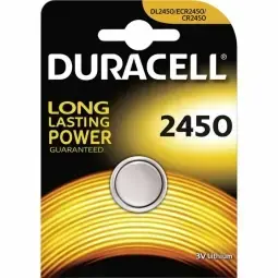 Duracell CR2450 Lithium 3V Tablet Battery 