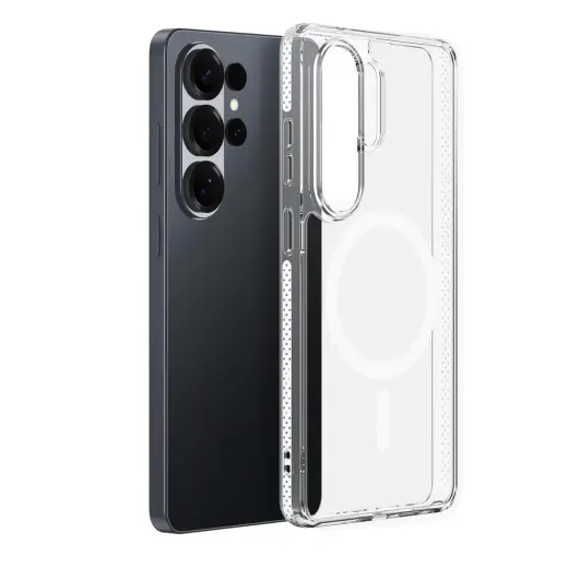 Dux Ducis Clin Mag чехол с поддержкой MagSafe для телефона Samsung Galaxy S26 Ultra (S948) прозрачный