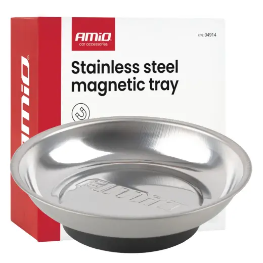 Stainless steel magnetic tray 110mm AMIO-04914