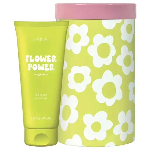 Pupa Happybox Shower Milk 200ml Flower Power Gift Box