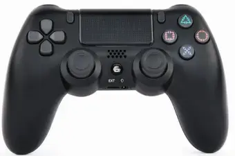Spēļu kontrolieris Gembird DualShock PS4 Black V2