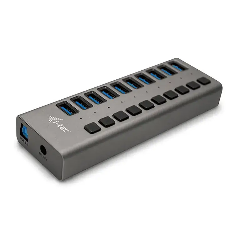 i-tec USB 3.0 Charging HUB 10 port + Power Adapter 48W 10x USB 3.0 charging port