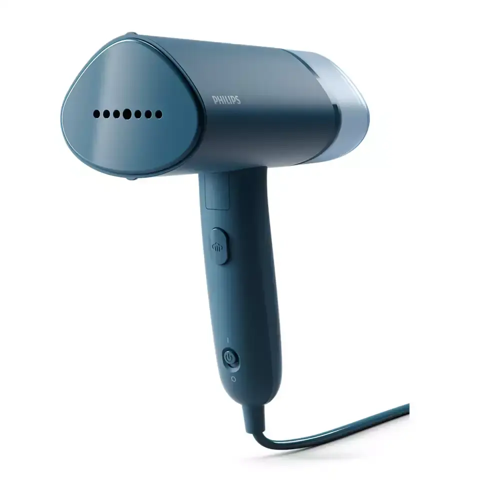 PHILIPS handheld garment steamer, 1000W, blue