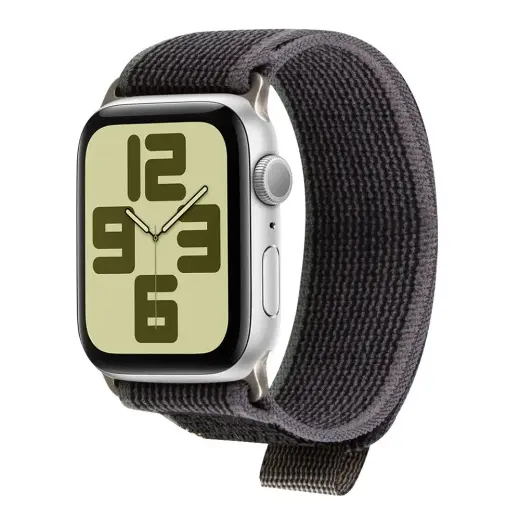 Obal:Me Textile nutikella rihm Apple Watch (42/44/45/46/49 mm) jaoks | nailonist | hall/roheline