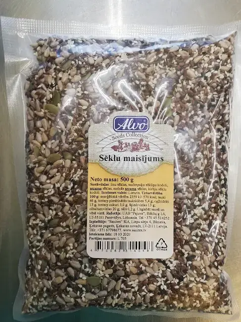 Sēklu maisījums Alvo, 500g