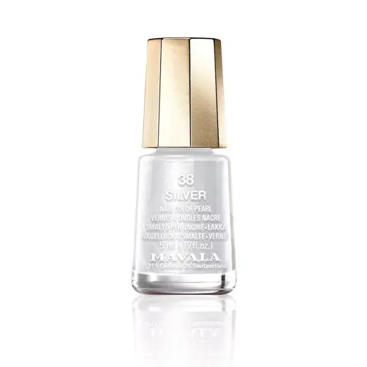 Mavala Nail Polish 38 Silver 5ml