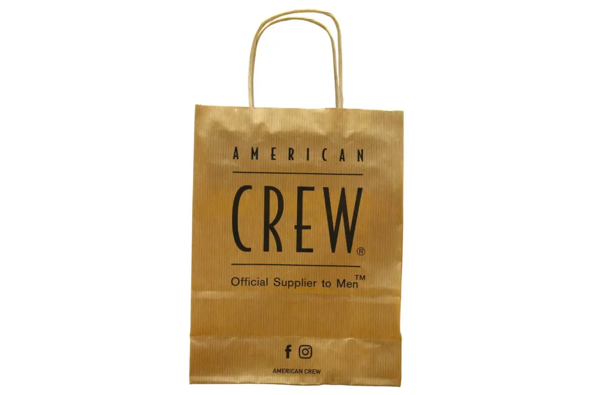 American Crew, American Crew, GWP Cardboard Bag