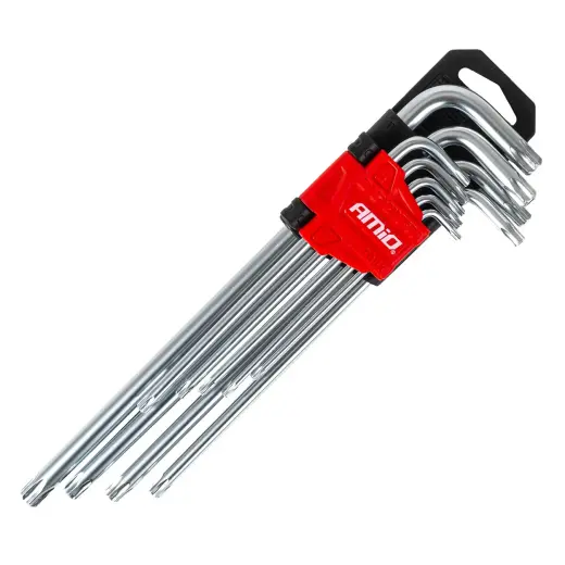 TORX key LONG 230 mm 9 pcs TKL