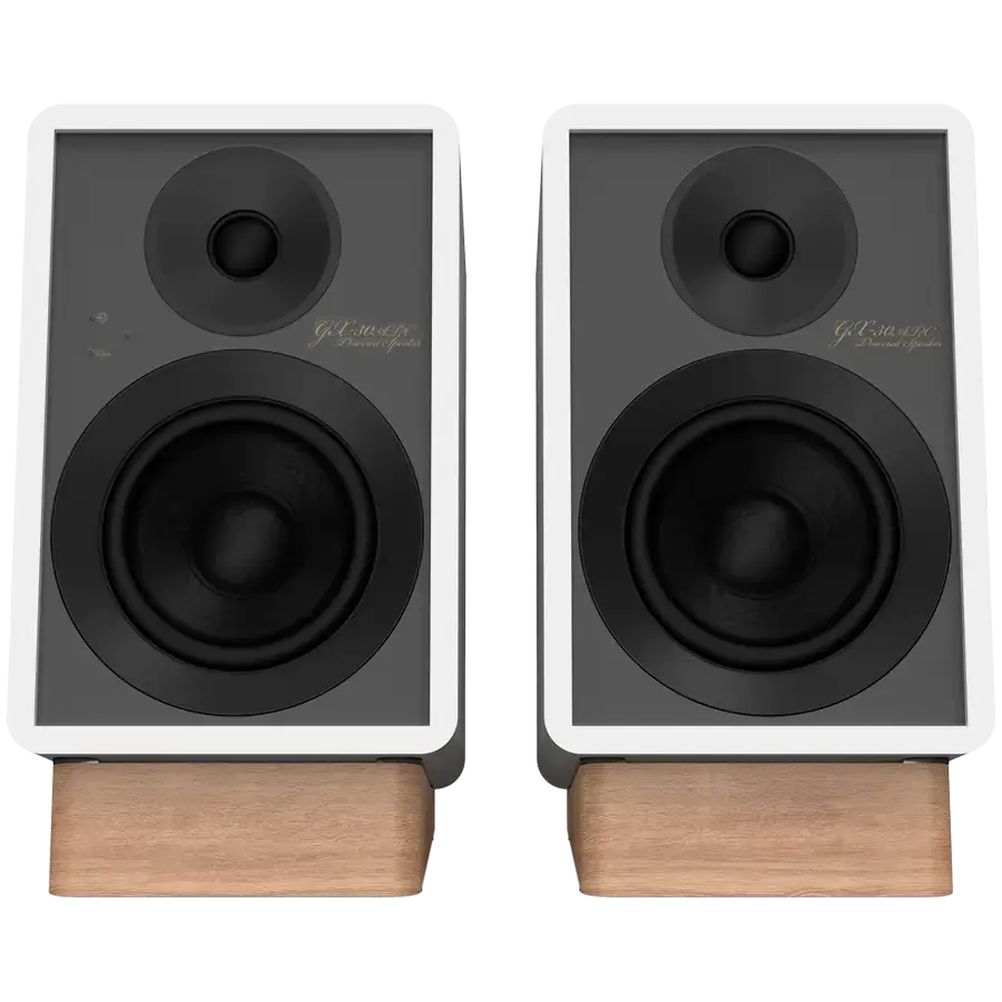 Onkyo Creator Series GX-30ARC Powered Speakers, White, pair