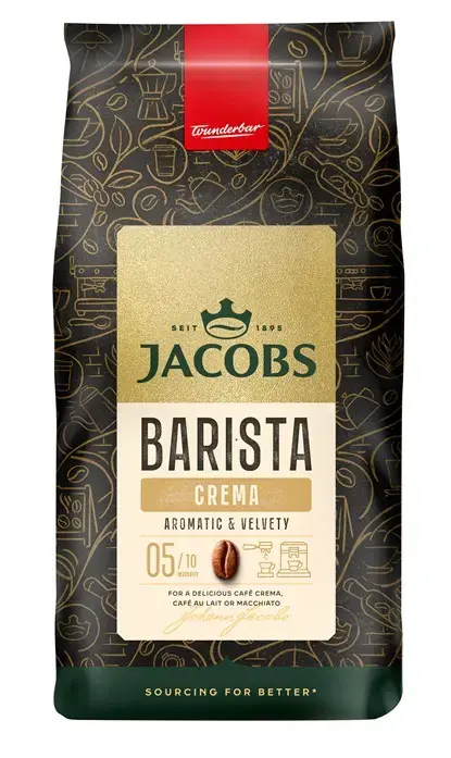 Jacobs Barista Crema coffee beans, 1kg