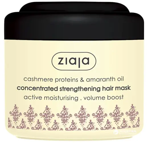 Ziaja Strengthening Hair Mask with Amaranth Oil Cashmere 200 Ml