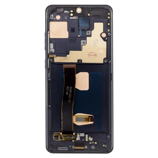 LCD display + Touch Unit + Front Cover for Samsung G988 Galaxy S20 Ultra Cosmic Black