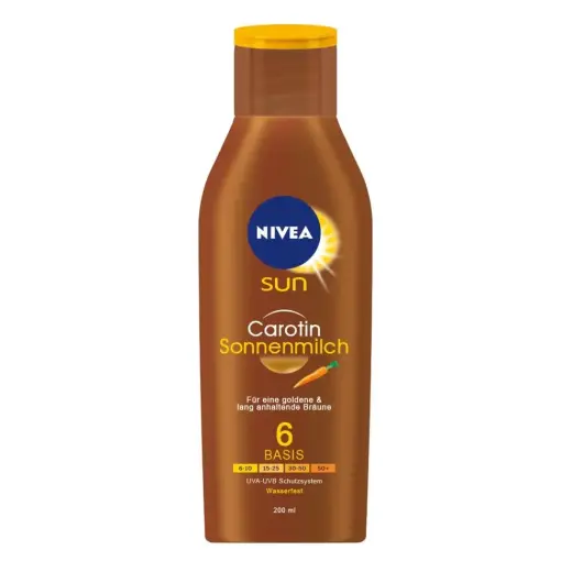 NIVEA Tropical Bronze Tanning Milk SPF 6 200 Ml