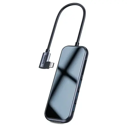 6in1 Baseus Hub USB-C to 3x USB 3.0 + HDMI + USB-C PD + SD|microSD adapter