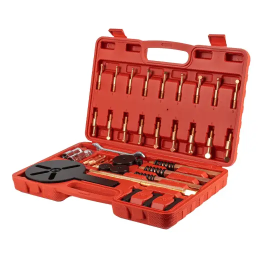 Three-claw bearing puller with hooks 44 elements AMIO-04760