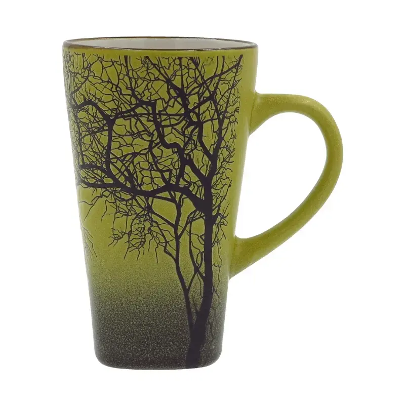 Krūze "Tree" 450ml dzeltena 