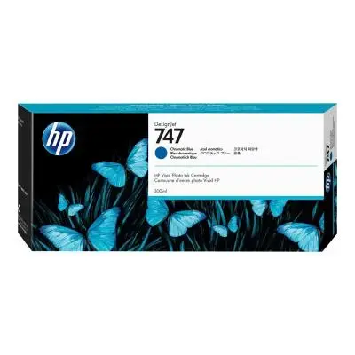HP Ink No 747 HP747 HP 747 Chromatic Blue (P2V85A)