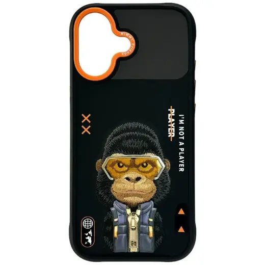 Etui Nimmy Cool&Cute 2.0 Gorilla do       iPhone 17 czarny
