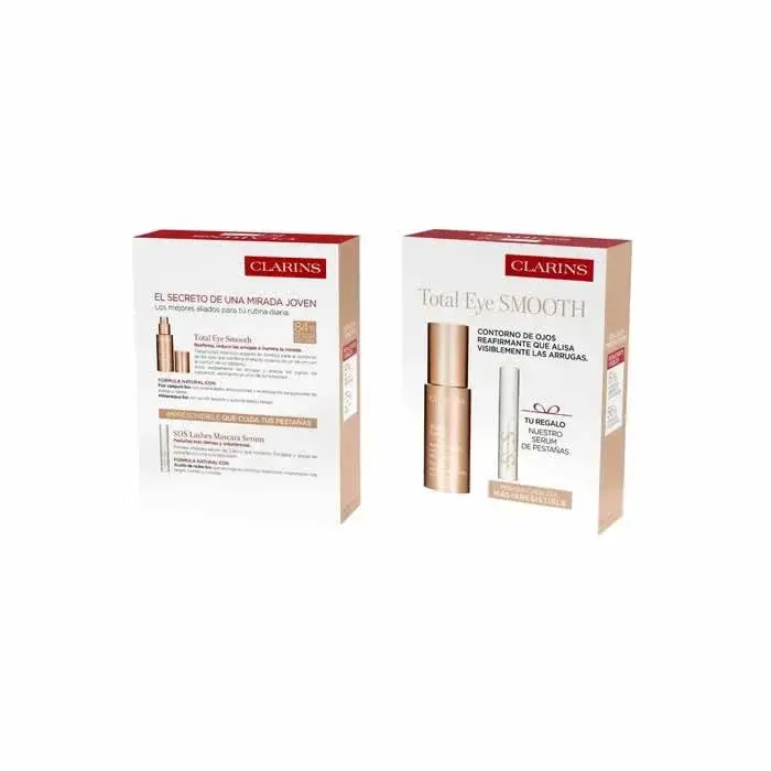 Clarins Total Eye Smooth 15ml Set 2 Pieces