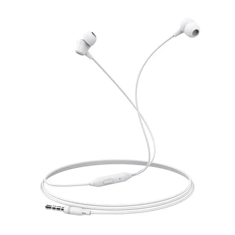 Borofone Earphones BM20 DasMelody with microphone white