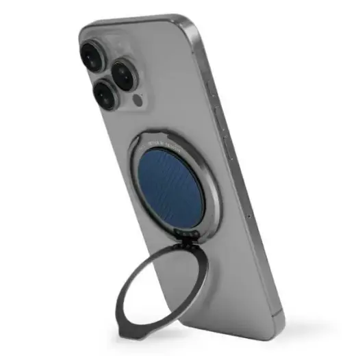 UNIQ Gripfit 360 Magnetic                 Mount&Kickstand Uchwyt Magnetyczny niebieski|sapphire blue