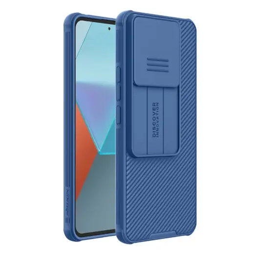 Nillkin CamShield Pro Case for Xiaomi Redmi Note 13 Pro 5G / Poco X6 5G - blue