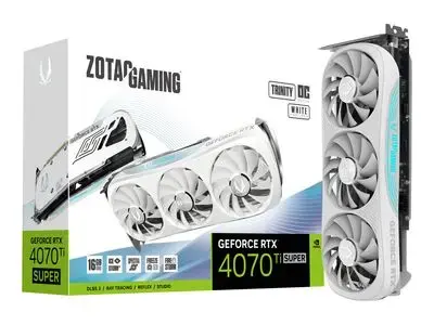 ZOTAC graphics card GeForce RTX 4070 Ti SUPER Trinity - 16 GB GDDR6 OC