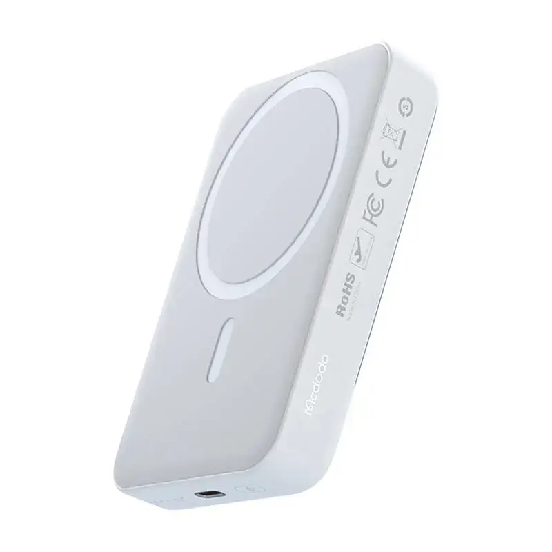 Mcdodo MC-4260 external battery (powerbank) | 10000 mAh | 20W | USB-C, MagSafe | white