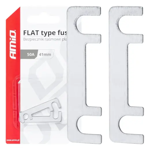 Car FLAT type fuses 41mm 50A AMIO-03491
