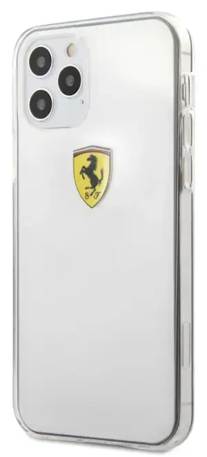 Ferrari FESTRHCP12MTR Protect Silicone Case For Apple iPhone 12 | 12 Pro Transparent