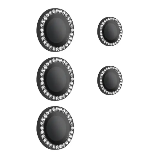 Tempered Glass HARD DIAMOND for camera (LENS) for Samsung Galaxy S26 Ultra black (lens 5 pieces)