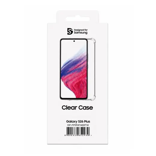 Samsung Clear Cover telefoni ümbris Samsung Galaxy S26+ (S947) läbipaistev