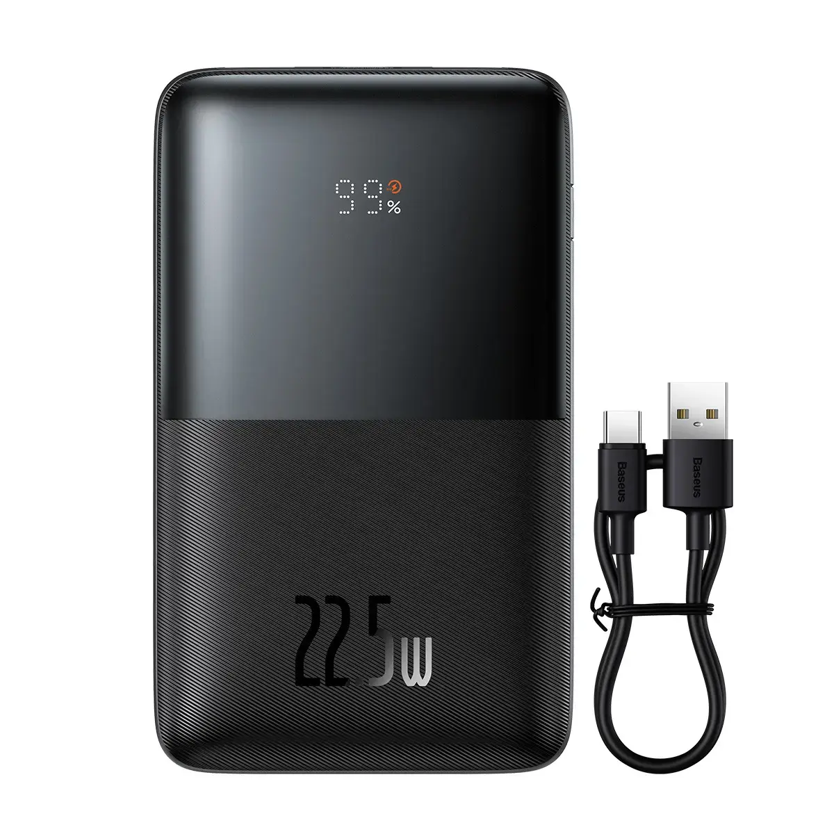 Powerbank Baseus Bipow Pro 20000mAh, 2xUSB, USB-C, 22.5W (black)