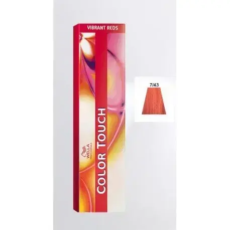 Hair Dye WellaColor Touch 60ml 7/43