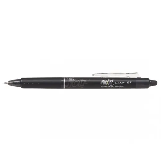 Pilot Frixion Clicker Black Schwarz (BLRT-FR7-B) (BLRTFR7B)