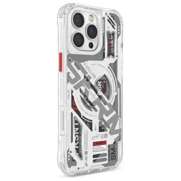 Skinarma case Ekho iPhone 16 Pro Max 6.9" Magnetic Charging clear