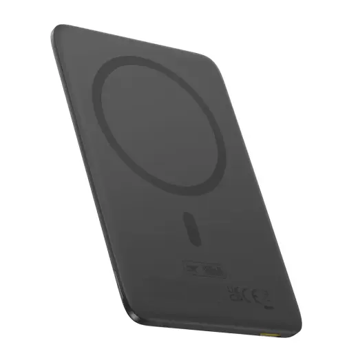 Baseus PicoGo AM41 Ultra-Slim ārējais akumulators (powerbank) | 5 000 mAh | 20W | USB-C, MagSafe | melns