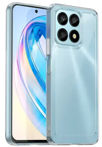 Fusion Ultra Back Case 0.5 mm silikona aizsargapvalks Honor X8a caurspīdīgs